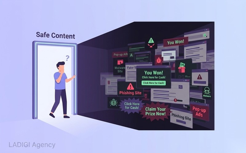 Black Hat SEO là gì? 11 kỹ thuật gây hại và rủi ro cần tránh 3 3 Chuyển hướng lén lút Sneaky Redirects