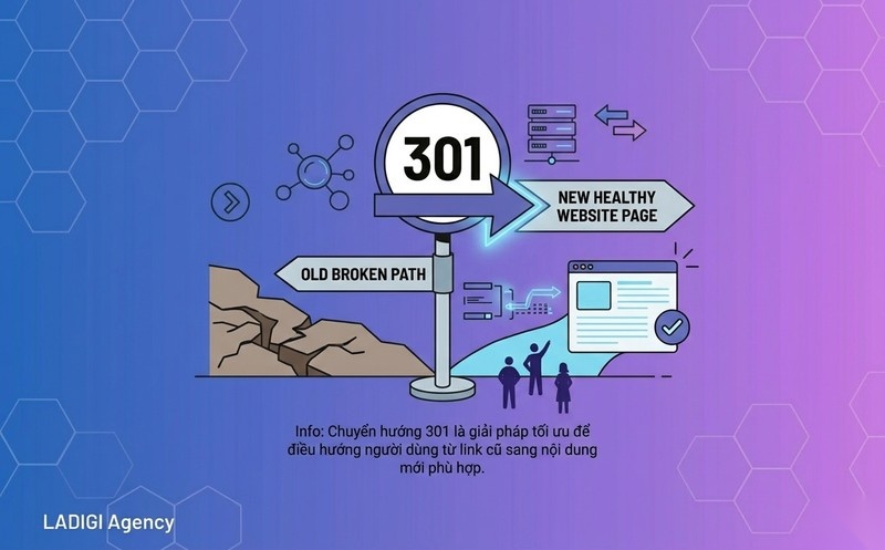 Broken Link là gì? 4 Cách kiểm tra và xử lý hiệu quả 9 Thiết lập chuyển hướng 301 Redirect