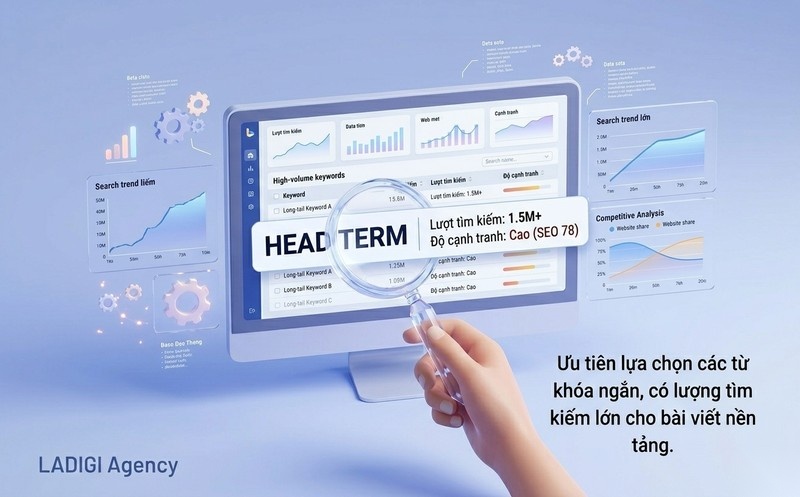 Cornerstone Content là gì? 5 bước xây dựng nội dung nền tảng hiệu quả 3 Bước 1 Lựa chọn từ khóa mục tiêu