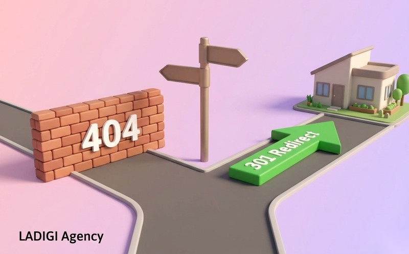 Crawl Error là gì? 5 loại lỗi thu thập dữ liệu phổ biến nhất 8 9 Xử lý lỗi 404 bằng Redirect 301