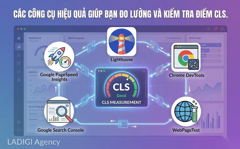 Cumulative Layout Shift (CLS) là gì? 8 chiến lược tối ưu CLS hiệu quả cho website 2 Các công cụ kiểm tra và đo lường CLS hiệu quả