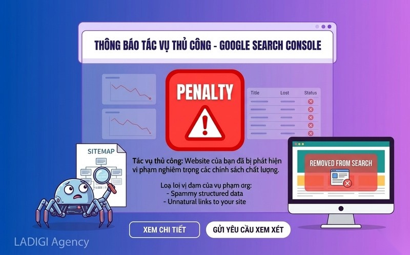Deindex là gì? 5 nguyên nhân phổ biến và quy trình xử lý 3 Vi phạm chính sách chất lượng của Google