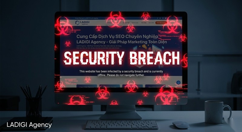 Deindex là gì? 5 nguyên nhân phổ biến và quy trình xử lý 5 Website bị mã độc hoặc tấn công từ phía thứ ba