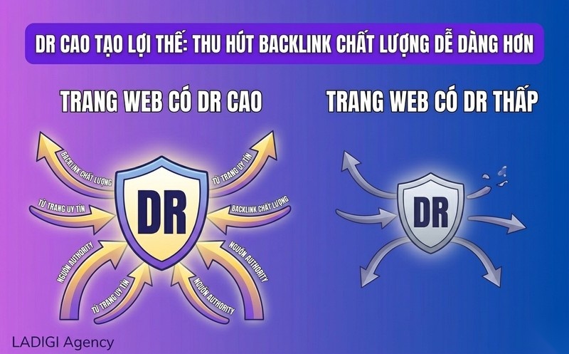 Domain Rating là gì? 6 Chiến lược tăng chỉ số DR bền vững 3 Lợi thế cạnh tranh khi xây dựng backlink