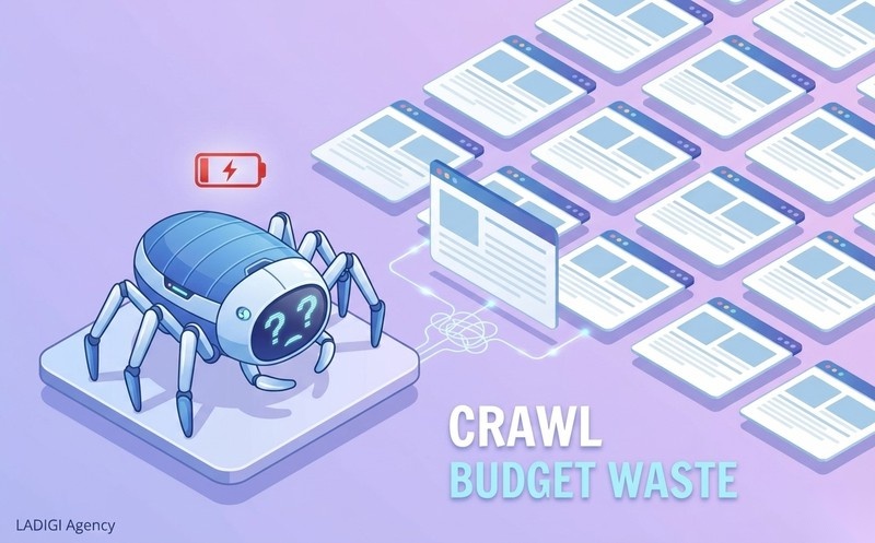 Duplicate Content là gì? 5 giải pháp khắc phục triệt để cho SEO 2 H3 Lãng phí ngân sách thu thập dữ liệu Crawl Budget
