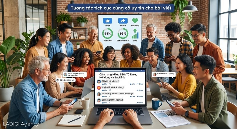 Experience trong E-E-A-T là gì? 5 cách tối ưu trải nghiệm thực tế hiệu quả 8 8 Tăng cường tín hiệu tương tác từ người dùng