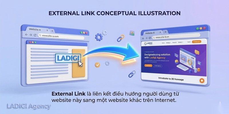 External Link là gì? 6 tiêu chuẩn tối ưu liên kết ngoài chuẩn SEO 1 1 Khái niệm External Link