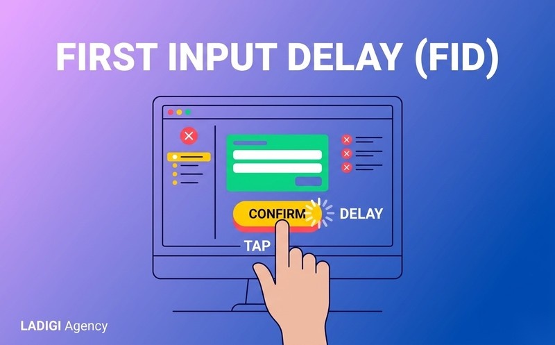 First Input Delay (FID) là gì? Cách tối ưu chỉ số quan trọng trong Core Web Vitals 1 First Input Delay FID là gì Khái niệm và cơ chế hoạt động