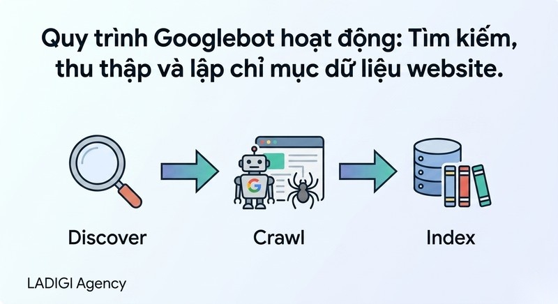 Googlebot là gì? Hướng dẫn tối ưu hóa website cho Googlebot 2 Cơ chế hoạt động của Googlebot