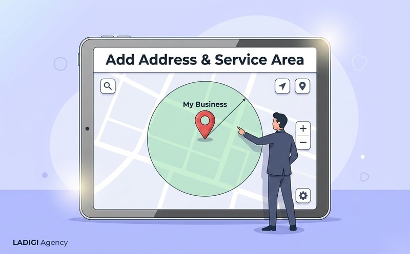 Google Business Profile là gì? 6 bước tạo và xác minh hồ sơ Google Business Profile 7 3 Thêm địa chỉ và khu vực dịch vụ