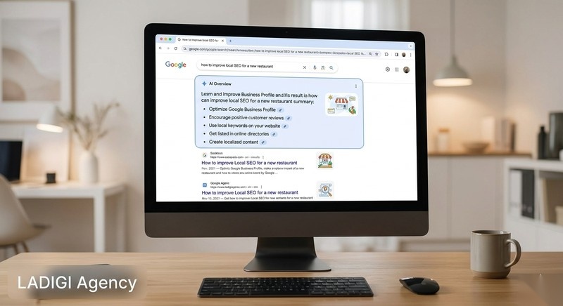 Google SGE là gì? Hướng dẫn 5 Chiến lược tối ưu SEO hiệu quả trong kỷ nguyên AI 2 AI Overview cung cấp tóm tắt nhanh, giúp người dùng nắm bắt thông tin cốt lõi ngay lập tức.