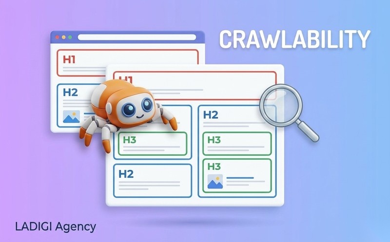 Heading Tags (H1, H2, H3) là gì? 6 Phương pháp tối ưu Heading Tags chuẩn SEO 6 Tối ưu hóa cho công cụ tìm kiếm Google Crawlability