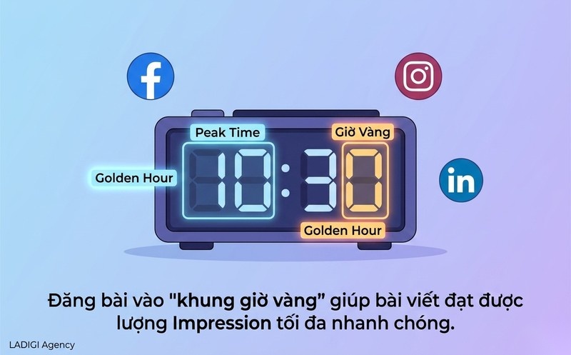 Impression là gì? 4 yếu tố tối ưu chỉ số Impression hiệu quả 9 Lựa chọn thời điểm đăng bài phù hợp