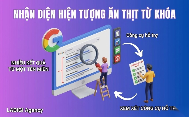 Keyword Cannibalization là gì? 6 cách xử lý hiện tượng ăn thịt từ khóa 3 Cách nhận biết Keyword Cannibalization đơn giản