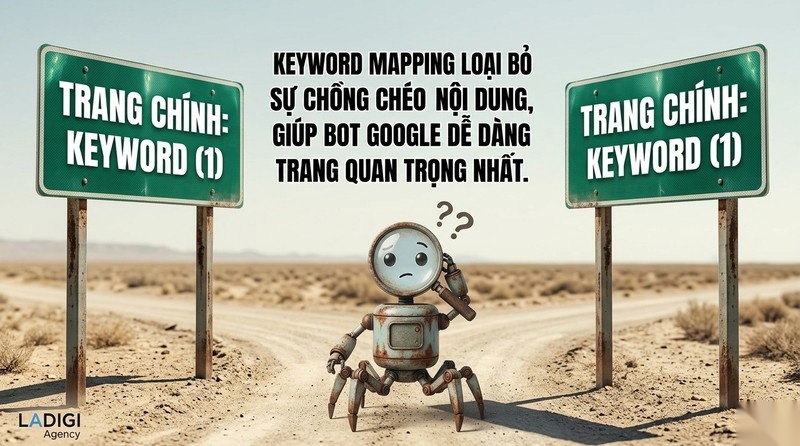 Keyword Mapping là gì? 6 bước lập bản đồ từ khóa hiệu quả 6 Ngăn chặn tình trạng trùng lặp nội dung