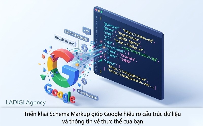 Knowledge Panel là gì? 5 bước hiển thị Knowledge Panel trên Google 5 Tối ưu dữ liệu có cấu trúc Schema