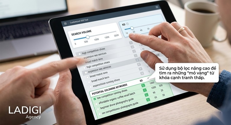 KWFinder là gì? 5 tính năng nghiên cứu từ khóa ưu việt nhất 7 Lọc từ khóa theo mục tiêu SEO