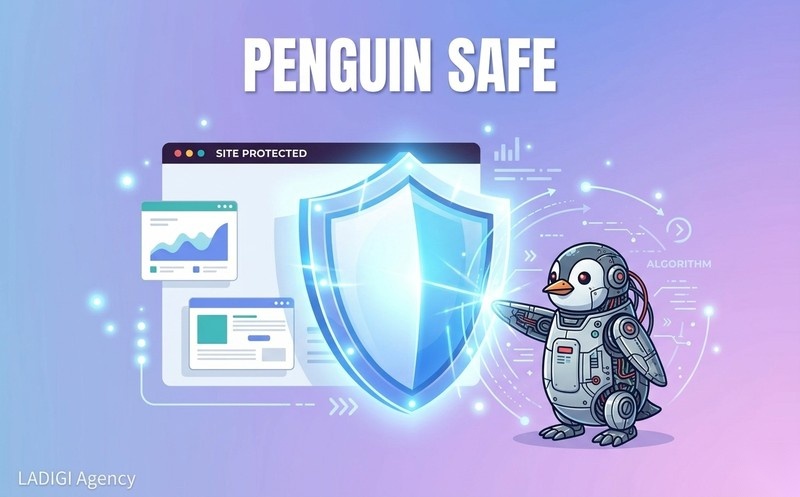Link Velocity là gì? 5 cách duy trì tốc độ backlink an toàn 2 H3 Tránh thuật toán Google Penguin
