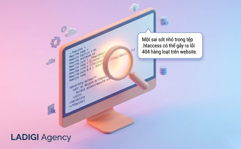 Lỗi 404 là gì? 6 nguyên nhân và cách khắc phục tối ưu SEO 3 Lỗi cấu hình trong tệp htaccess