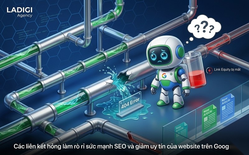 Lỗi 404 là gì? 6 nguyên nhân và cách khắc phục tối ưu SEO 9 Ngăn cản dòng chảy sức mạnh liên kết