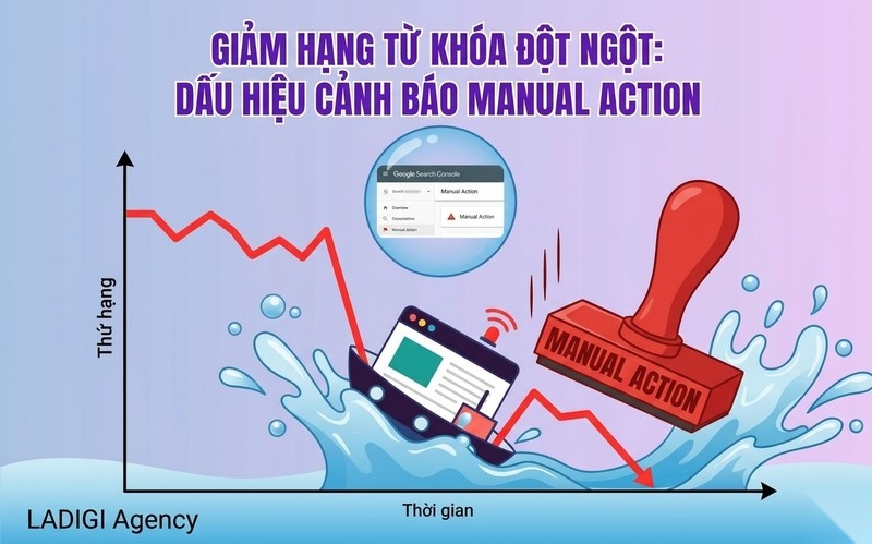 Manual Action là gì? Quy trình 6 bước khắc phục và gỡ bỏ Manual Action hiệu quả 6 Thứ hạng từ khóa giảm đột ngột