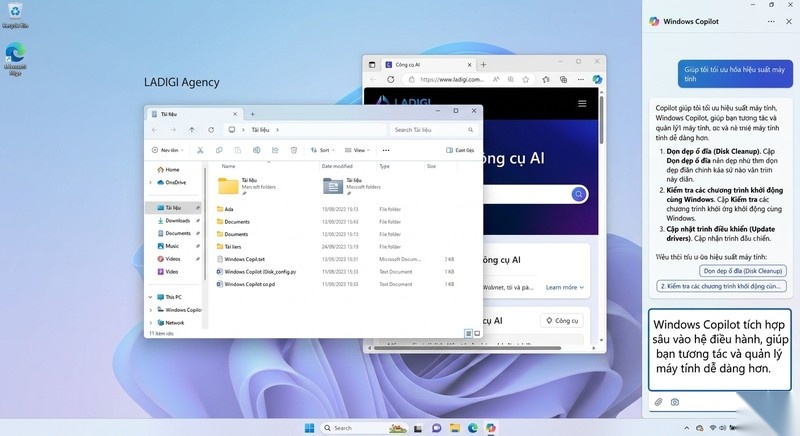 Microsoft Copilot là gì? 5 Phiên bản chính và Cơ chế hoạt động 4 Windows Copilot