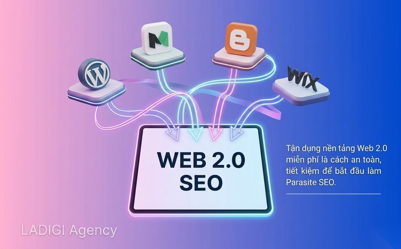 Parasite SEO là gì? 5 chiến lược triển khai hiệu quả và an toàn 4 Tận dụng các nền tảng Web 2 0