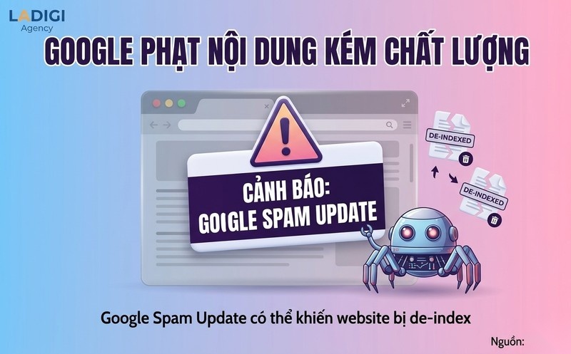 Parasite SEO là gì? 5 chiến lược triển khai hiệu quả và an toàn 3 Rủi ro từ các thuật toán Google