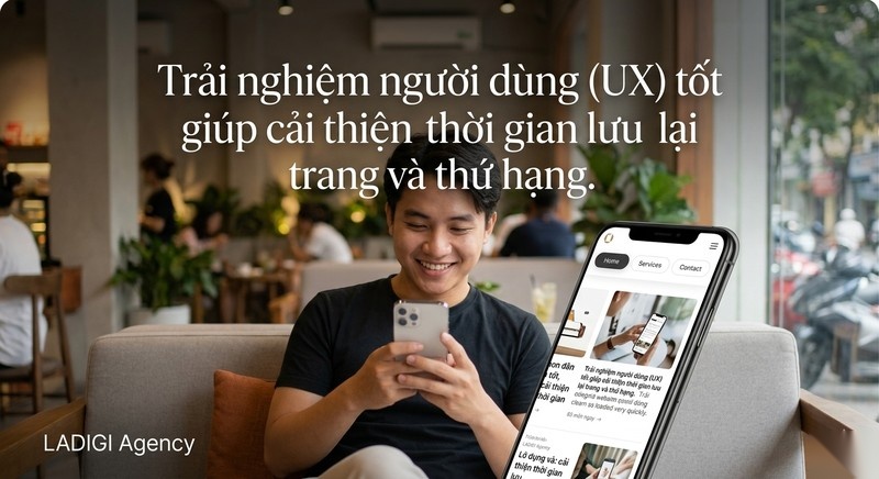 Position là gì? 4 yếu tố ảnh hưởng đến vị trí từ khóa 6 Trải nghiệm của người dùng trên trang