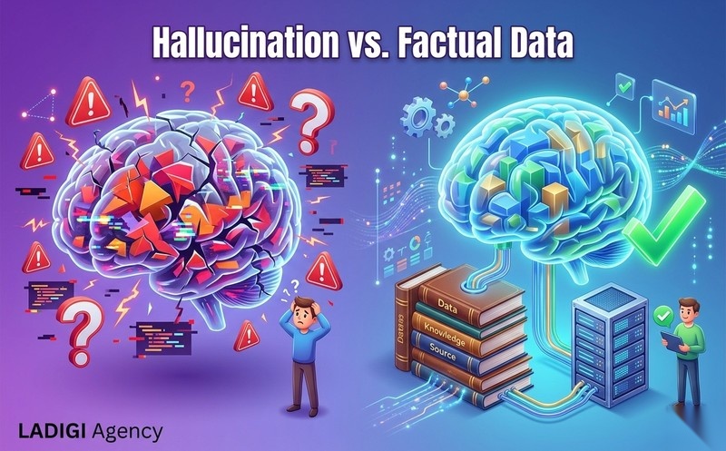 Retrieval Augmented Generation là gì? 5 tiêu chí đánh giá hiệu quả hệ thống RAG 4 2 3 Giảm thiểu tình trạng bịa đặt Hallucination
