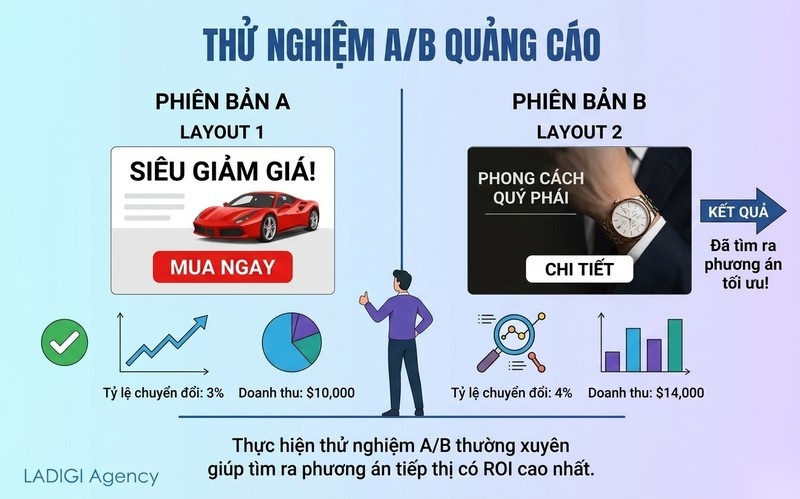 Return on Investment (ROI) là gì? 5 bước tối ưu ROI trong SEO và Marketing 8 Thử nghiệm định kỳ các kênh tiếp thị
