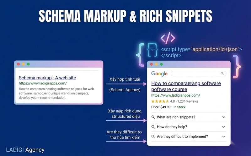 Semantic Search là gì? 6 phương pháp tối ưu SEO bền vững 7 Sử dụng dữ liệu cấu trúc Schema Markup