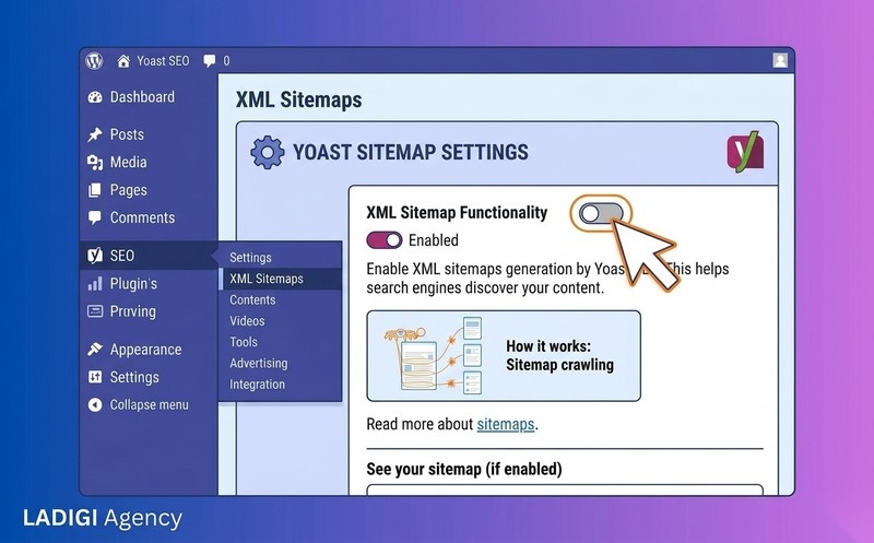 Sitemap XML là gì? 3 Cách tạo và khai báo Sitemap chuẩn SEO với Google 3 Sử dụng Plugin SEO WordPress