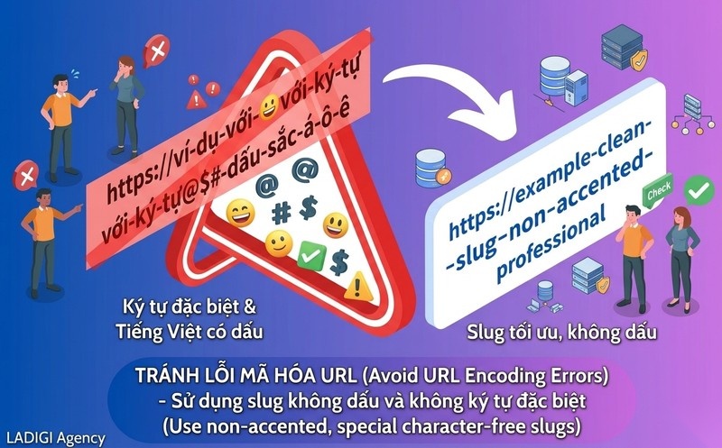 Slug URL là gì? 5 tiêu chuẩn tối ưu Slug chuẩn SEO 5 Không sử dụng ký tự đặc biệt