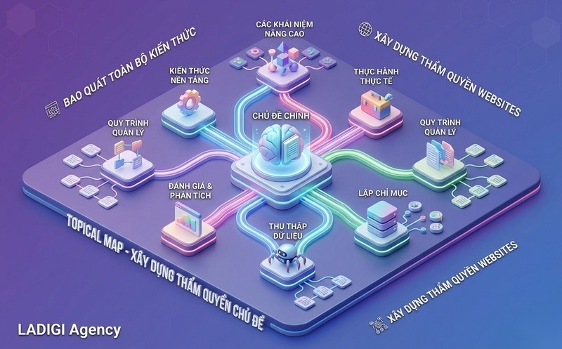 Topical Map là gì? 5 Bước xây dựng Topical Map chuẩn Semantic SEO 1 Topical Map là gì