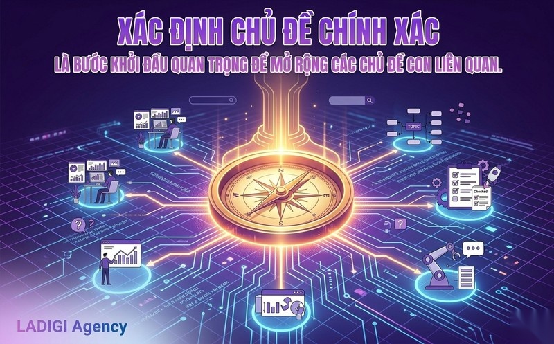 Topical Map là gì? 5 Bước xây dựng Topical Map chuẩn Semantic SEO 5 Xác định chủ đề trung tâm
