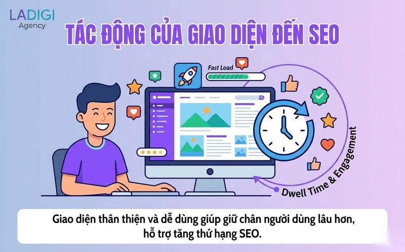 UI UX là gì? 5 yếu tố cốt lõi tạo nên thiết kế thành công 7 7 Tăng chỉ số tương tác trên trang Dwell time và Bounce rate