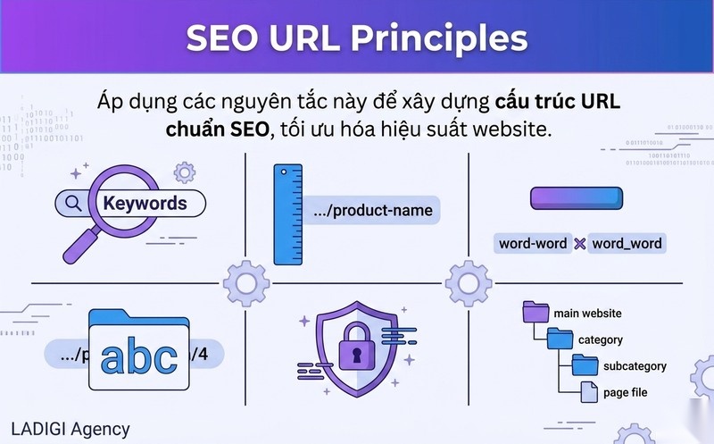 URL Structure là gì? 7 Nguyên tắc xây dựng URL chuẩn SEO 5 Nguyên tắc xây dựng URL chuẩn SEO