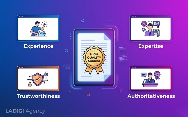 White Hat SEO là gì? 4 kỹ thuật tối ưu bền vững nhất 3 Sáng tạo nội dung hữu ích theo E E A T