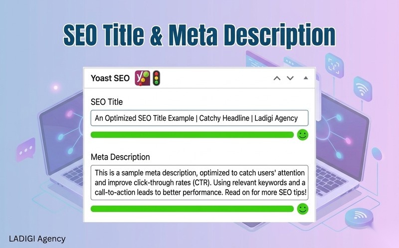 Yoast SEO là gì? Hướng dẫn 6 cách sử dụng Yoast SEO để tối ưu bài viết 5 Tối ưu tiêu đề và mô tả Meta