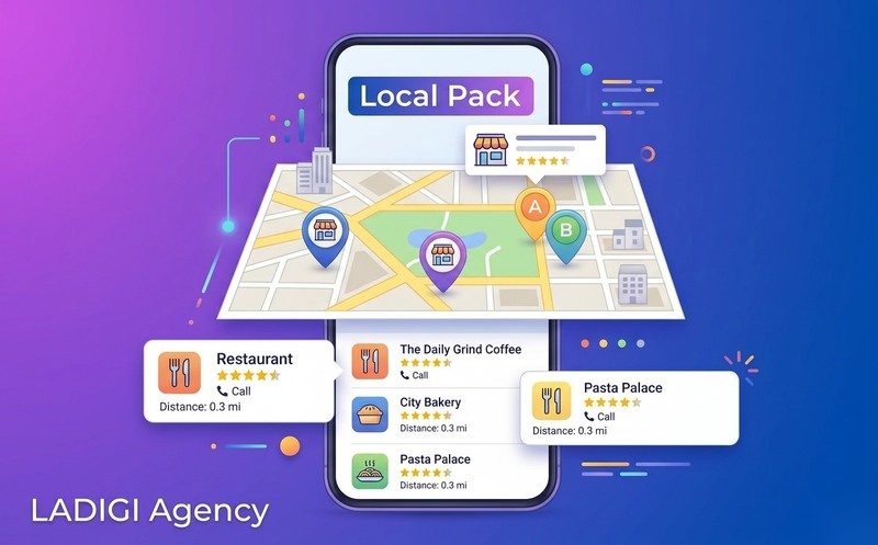 Zero-click search là gì? 5 cách tối ưu Zero-click search hiệu quả 4 Kết quả địa phương Local Pack