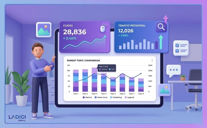 Top 10 công cụ nghiên cứu từ khóa SEO hiệu quả 2026 2 Ahrefs Keywords Explorer
