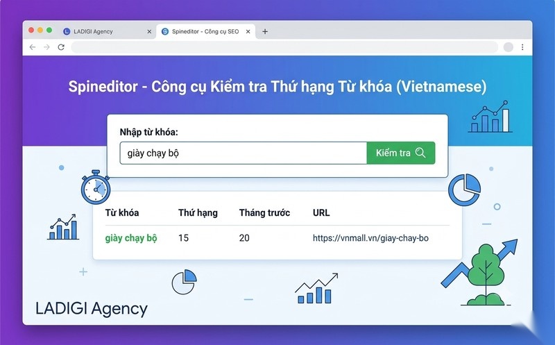 8 công cụ kiểm tra thứ hạng từ khóa SEO chính xác 2026 8 Spineditor