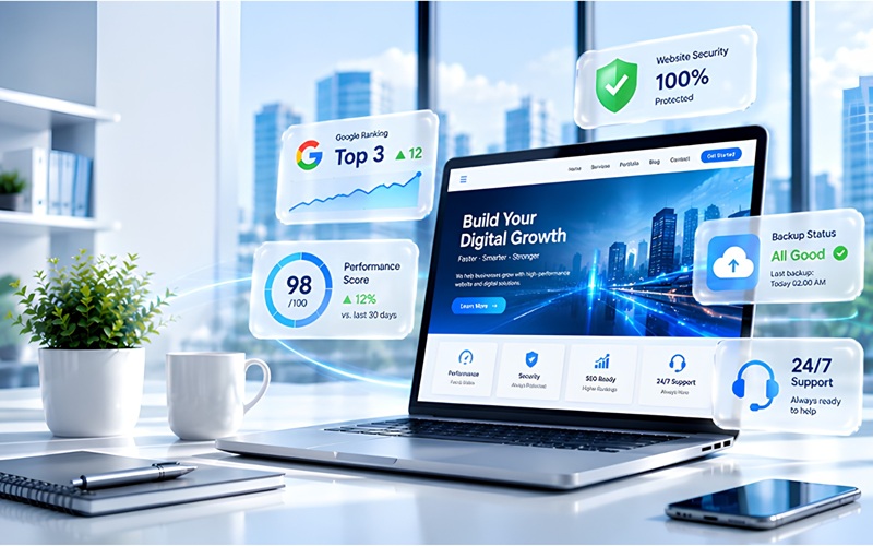 Dịch vụ chăm sóc website LADIGI