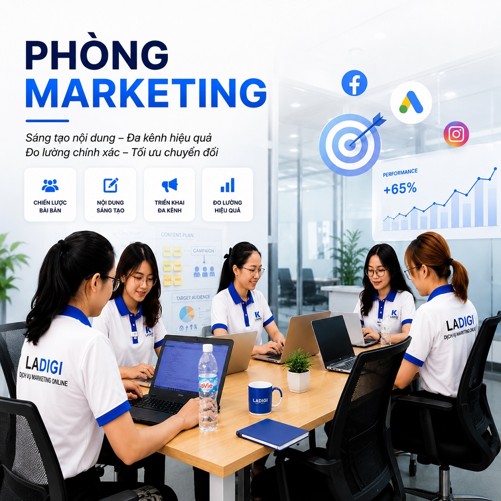 Phòng Marketing thuê ngoài LADIGI