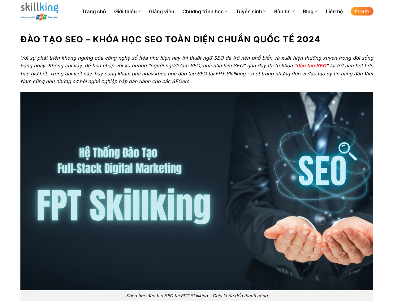 Top 10 khóa học SEO online uy tín nhất hiện nay 17 Top 10 khóa học SEO online uy tín nhất hiện nay 16