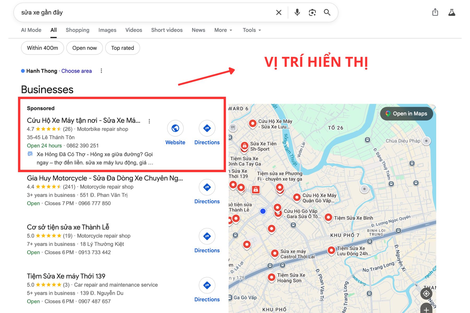 Google Local Ads Illustration